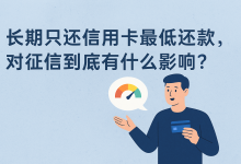 长期只还信用卡最低还款,对征信到底有什么影响?-汇邦管家